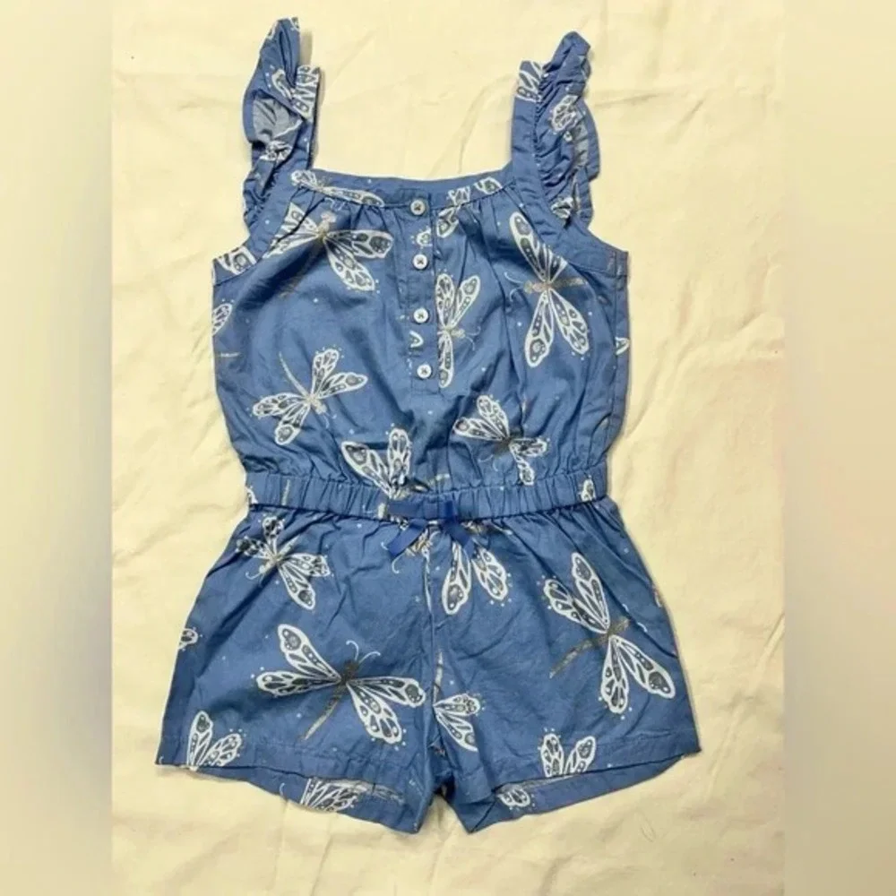 Gymboree kids‎ girls blue jumper 4